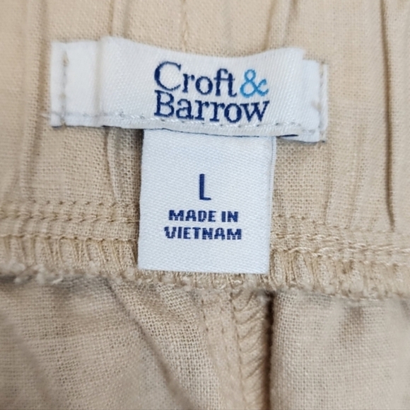 Croft & Barrow Pull On Mid Rise Crop Pants - Picture 7 of 10